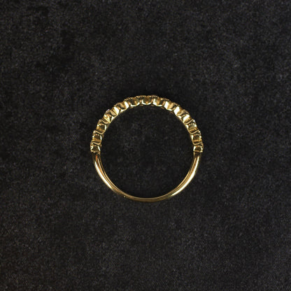 Nocturne - Celeste | ハーフエタニティ ダイヤモンド 0.18ct VSクラス K10 K18 Pt900【MJ2924】