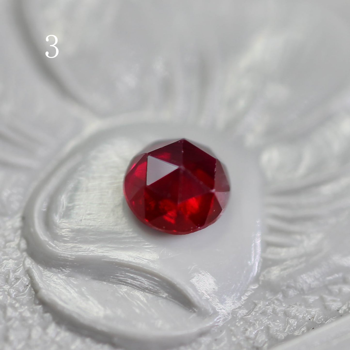 ルビー ローズカット 2.7~2.8mm【MJ2736】