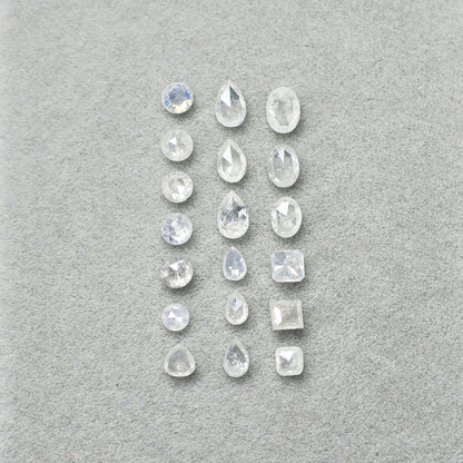 ダイヤモンド 0.095ct ペアシェイプカット 3.5mm×2.4mm×1.6mm【MJ2610】12