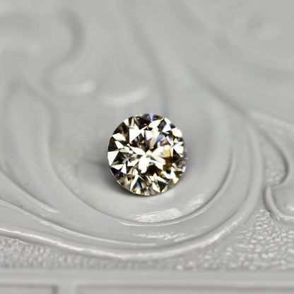 シャンパンブラウンダイヤモンド 0.511ct  VS-2 Very Good ラウンドブリリアントカット 【MJ2679】