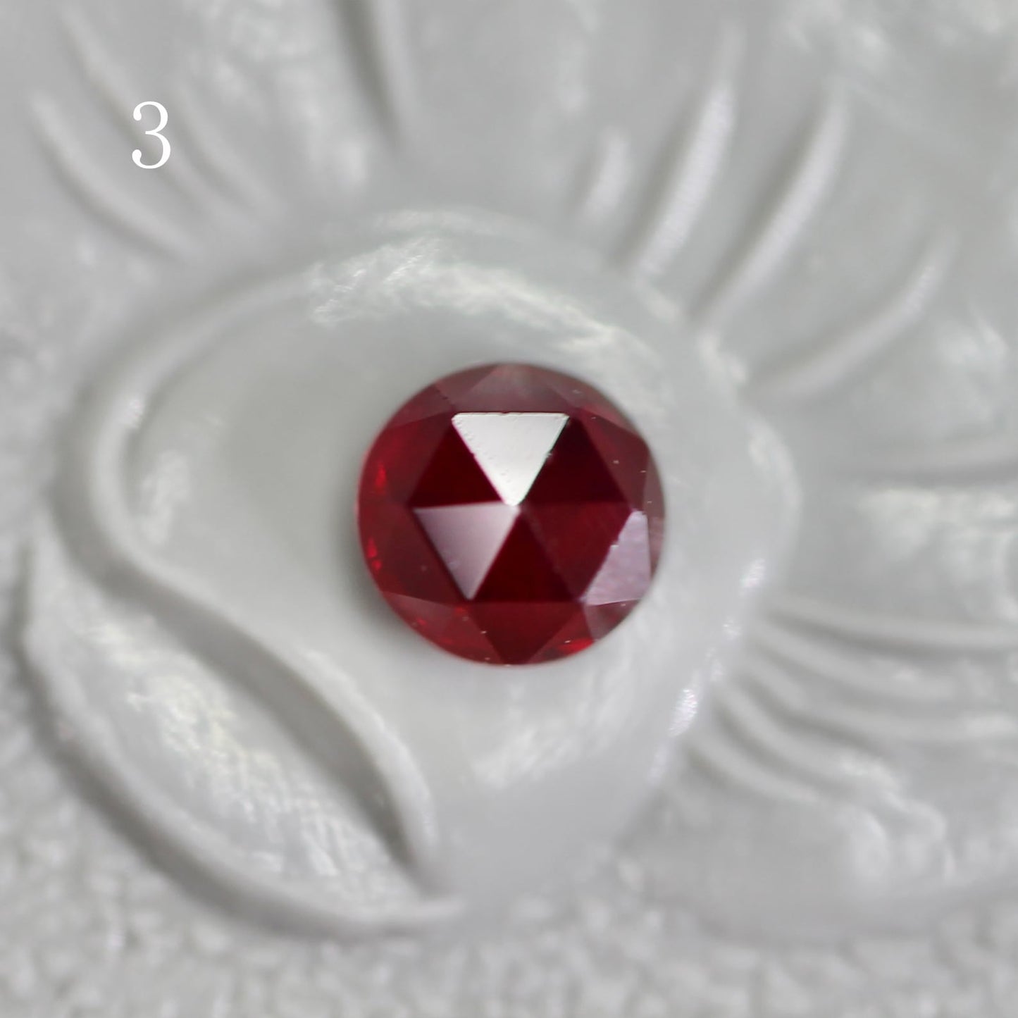 ルビー ローズカット 2.7~2.8mm【MJ2736】