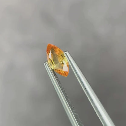 サファイア 0.30ct マーキスカット 5.8mm×3.0mm×2.1mm【MJ2884】