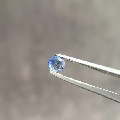 バイカラーサファイア 0.30ct ローズカット 4.0mm×4.0mm×1.9mm【MJ2869】
